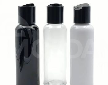 Пластиковый флакон 100 мл. Выдвижной, с пресс-крышкой. Тбилиси - изображение 1