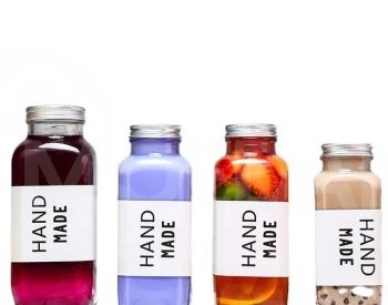 Стеклянный флакон 120 мл. Тбилиси - изображение 1