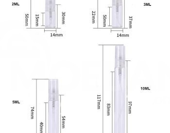 3 мл стекла. Распылитель духов Тбилиси - изображение 6