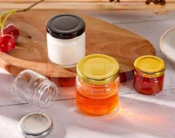 стеклянная банка 40 мл. с винтовой крышкой Тбилиси - изображение 1