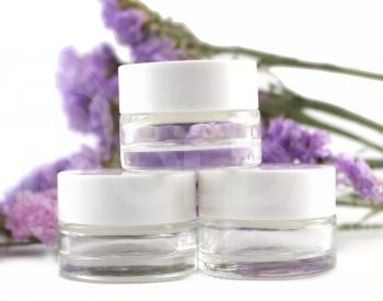 Glass 50 ml cosmetic jar with plastic white head Tbilisi - photo 2