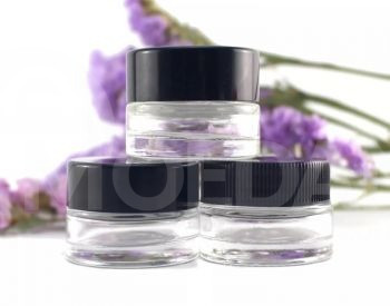 Стеклянная косметическая баночка емкостью 10 мл с пластиковой черной головкой. Тбилиси - изображение 4