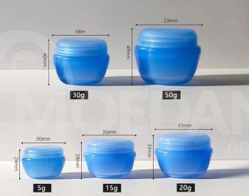 Пластиковая баночка для косметики 30 мл. 20 мл. 10 мл. 5 мл. Тбилиси - изображение 9