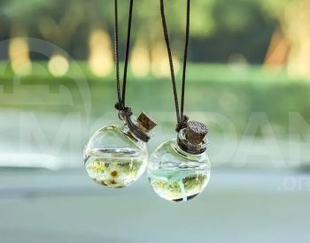 Стеклянная бутылочка, миниатюра. Тбилиси - изображение 3