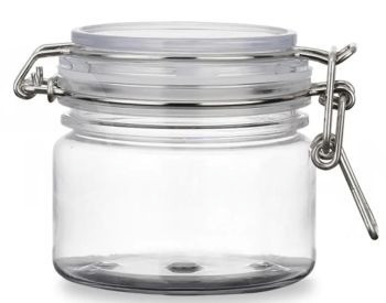 Glass jar 150 ml. with an iron lock Tbilisi - photo 1