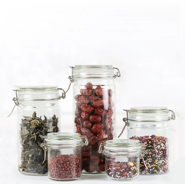 Стеклянная банка 150 мл. с железным замком Тбилиси - изображение 3