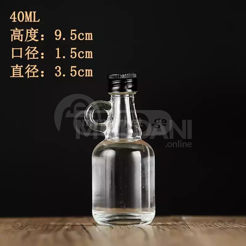 стеклянный флакон 50 мл. с винтовой крышкой Тбилиси - изображение 3