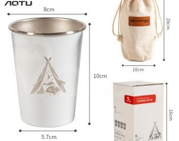 Stainless steel water cup Tbilisi - photo 3