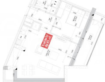 Apartments For Sale two-room 65м² 8/10 floor Tbilisi - photo 9