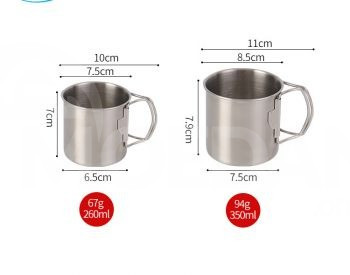 მეტალის ჭიქა თბილისი - photo 3