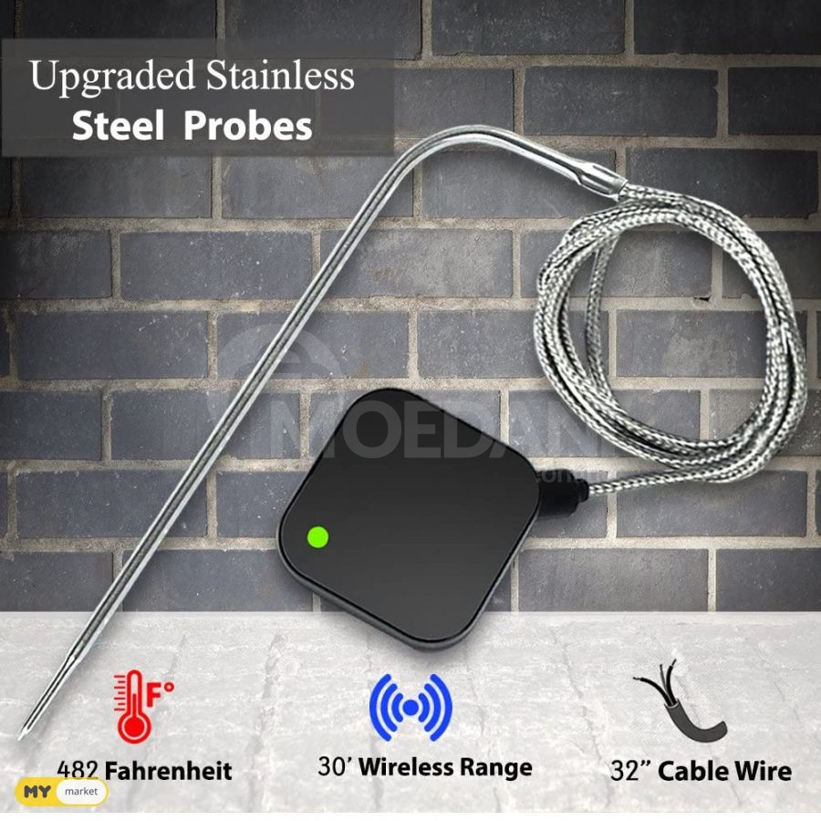 ციფრული თერმომეტრი WIRLES თბილისი - photo 2