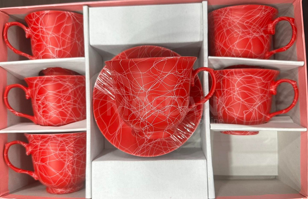 კერამიკის ჭიქები ლამბაქებით თბილისი - photo 1