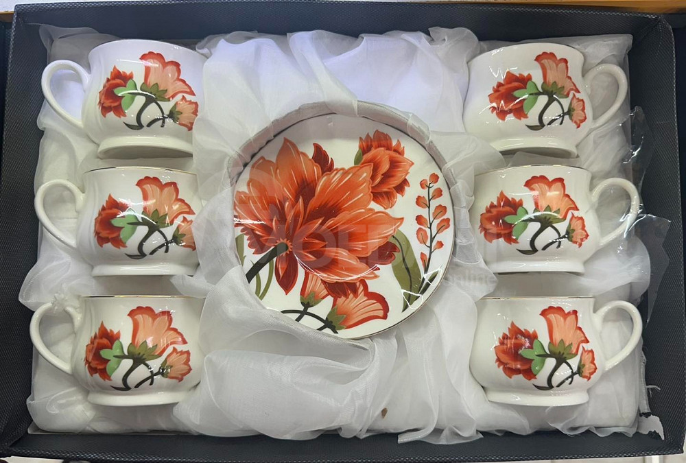 კერამიკის ჭიქები ლამბაქებით თბილისი - photo 1