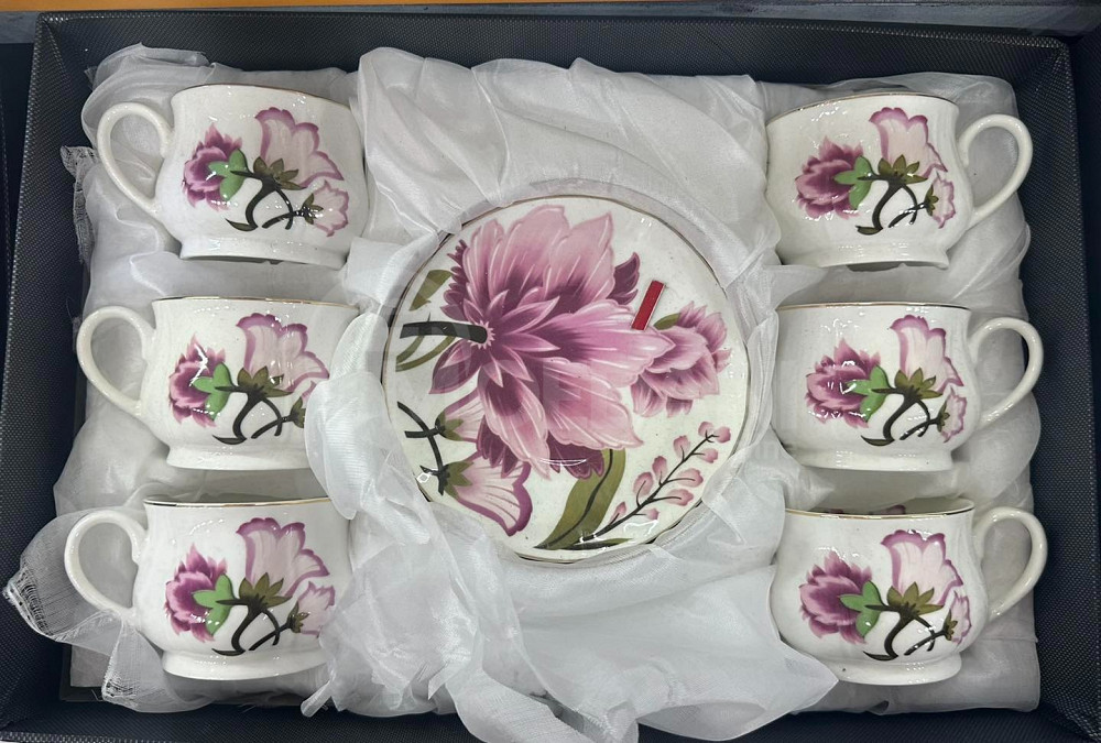 კერამიკის ჭიქები ლამბაქებით თბილისი - photo 1