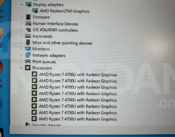 ნოუთბუქი Lenovo ideapad 5 15ARE / Ryzen 7 4Th Gen / 16GB Ram თბილისი - photo 5