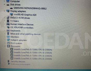 ნოუთბუქი Lenovo V130-15IKB / i5 7Th Gen / 8GB RAM / 240GB SS თბილისი - photo 2