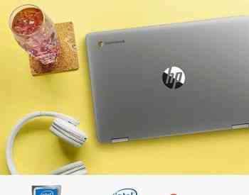 HP Laptop x360 ChromeOS intelN5030 ლეპტოპი სენსორული ეკრანით თბილისი