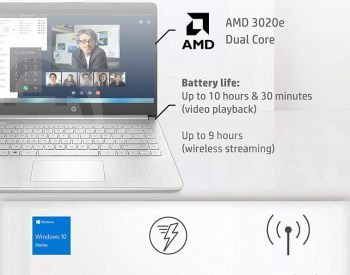 HP Laptop AMD 3020e 4GB RAM Touchscreen Win 10 თეთრი თბილისი - photo 4