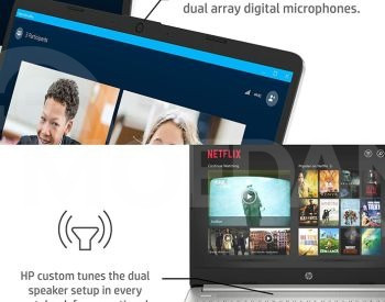 Ноутбук HP AMD 3020e, 4 ГБ ОЗУ, сенсорный экран, Win 10, белый Тбилиси - изображение 5