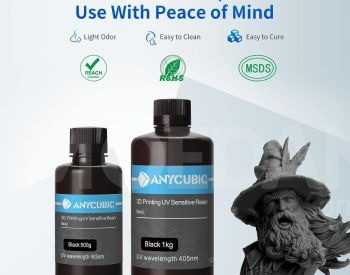 1kg 3D Printer cartridge Resin gray, black and white. Tbilisi - photo 2