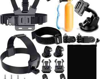 Action Camera Accessories Kit for GoPro Hero, Akaso თბილისი