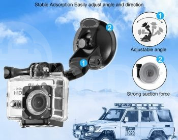 Action Camera Accessories Kit for GoPro Hero, Akaso თბილისი - photo 3