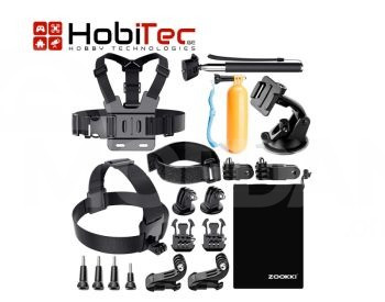 Action Camera Accessories Kit for GoPro Hero, Akaso თბილისი - photo 1