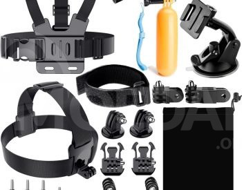 Action Camera Accessories Kit for GoPro Hero, Akaso თბილისი - photo 5