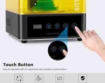 ELEGOO Mercury Plus 2 in 1 3D Printing Wash and Cure Station თბილისი