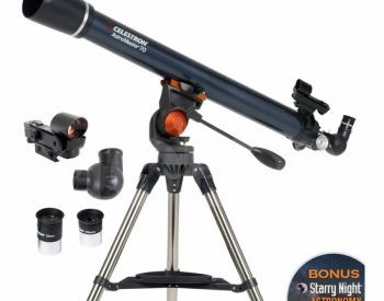 Celestron AstroMaster 70AZ Telescope ტელესკოპი თბილისი - photo 2