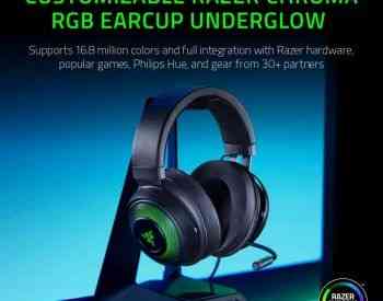 Razer Kraken Ultimate RGB Gaming Headset razer headset თბილისი