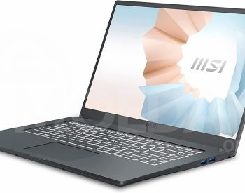 MSI Modern 15.6" FHD i7 1195G7 16gb ram 512gb ssd თბილისი - photo 1