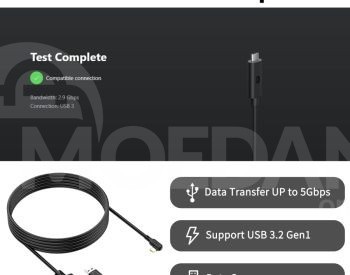 5m Oculus Link Cable for Oculus Quest 2 and Quest 3 with Cha თბილისი - photo 5