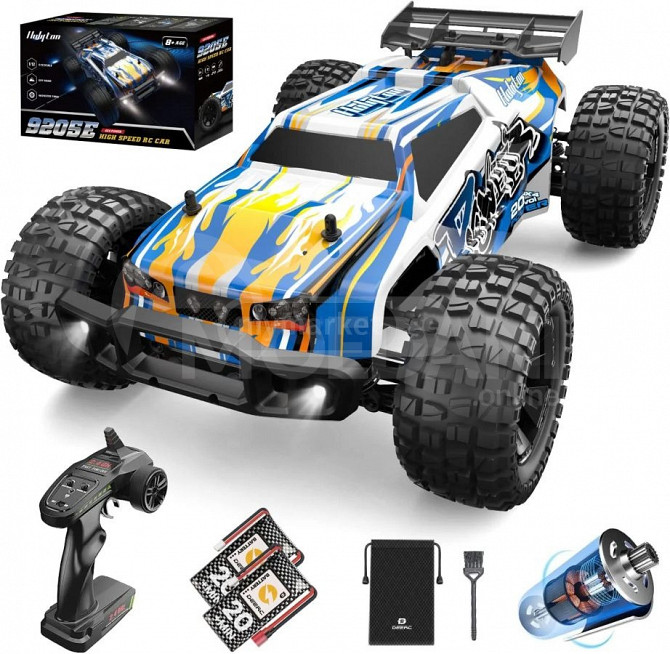 RC CAR 1:10 Large 48+ KM/H, 4WD Offroad Monster Truck Tbilisi - photo 6