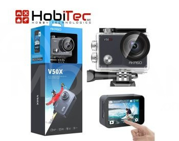 ვიდეოკამერა AKASO V50X 4K30fps WiFi Action Camera თბილისი - photo 1