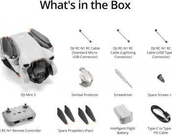 Drone DJI Mini 3 with 4K HDR Video True Vertical Shooting Tbilisi - photo 3