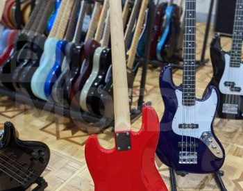 Джазовая бас-гитара, J Bass Jazz Bass, Бас-гитара красная Тбилиси - изображение 5