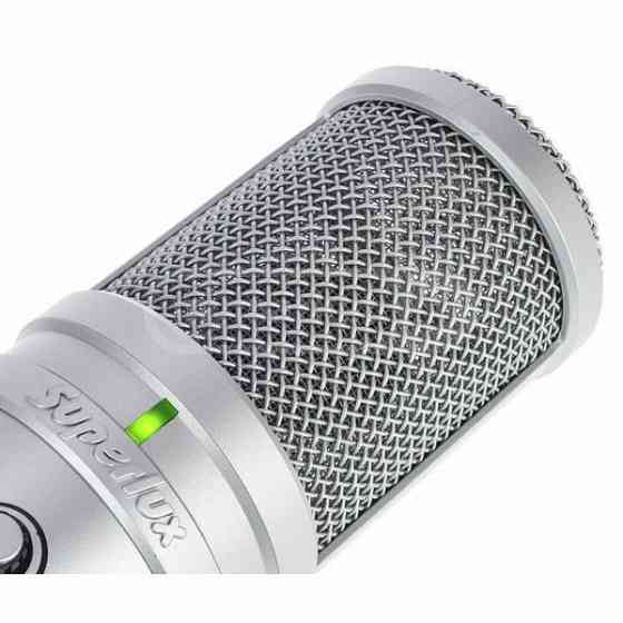 Superlux E255U USB Large Diaphragm Cardioid Microphone კარდი თბილისი