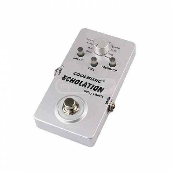 CoolMusic Echolation Digital Delay Pedal გიტარის ეფექტი პედა თბილისი