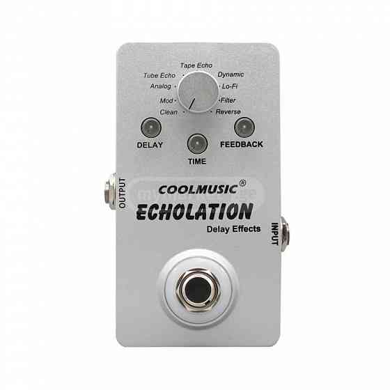 CoolMusic Echolation Digital Delay Pedal გიტარის ეფექტი პედა თბილისი