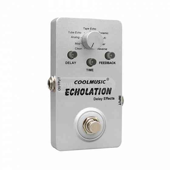 CoolMusic Echolation Digital Delay Pedal გიტარის ეფექტი პედა თბილისი