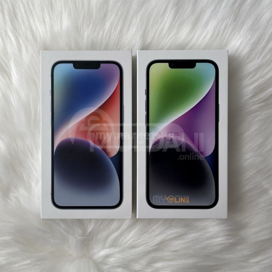 iPhone 14 - Black - 128gb - ახალი!!! თბილისი - photo 1