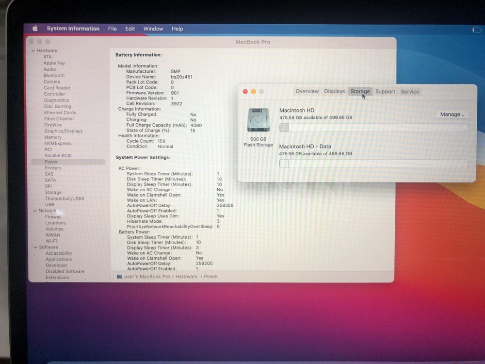 macbook pro 2020 თბილისი - photo 5