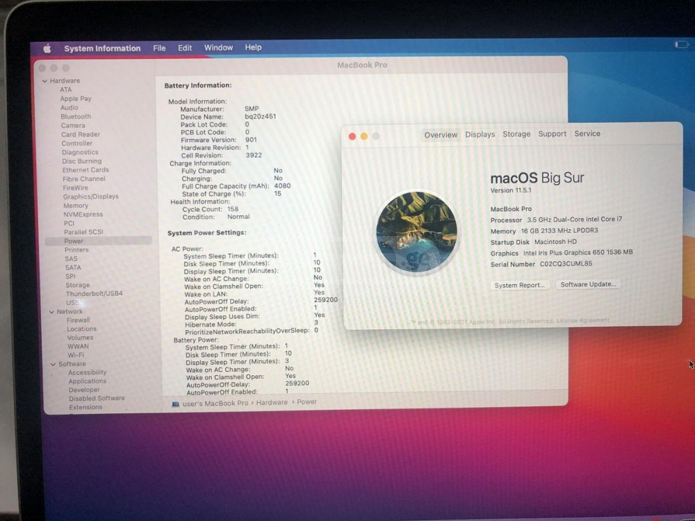 macbook pro 2020 თბილისი - photo 4