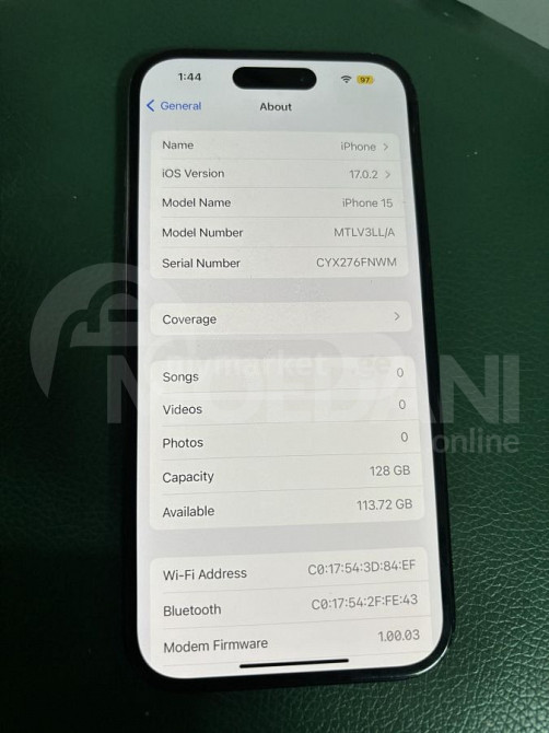 iPhone 15 Tbilisi - photo 2