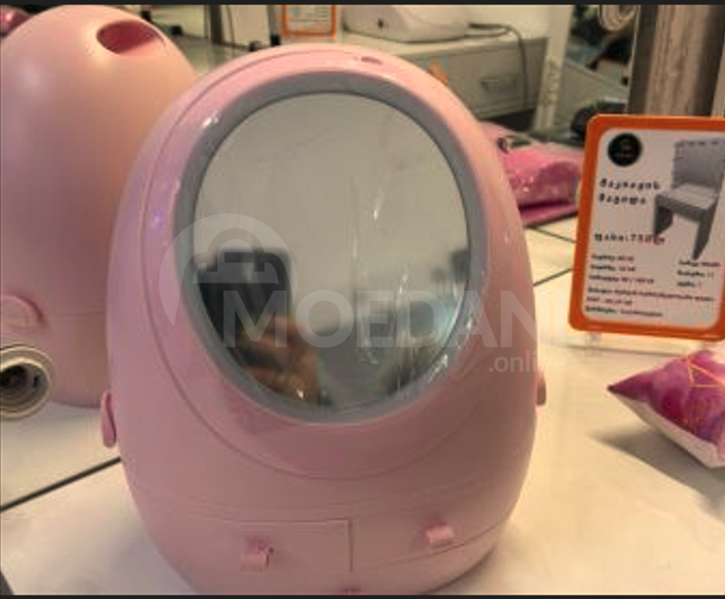 მაკიაჟის (კოსმეტიკის) ორგანაიზერი სარკით და განათებით თბილისი - photo 5