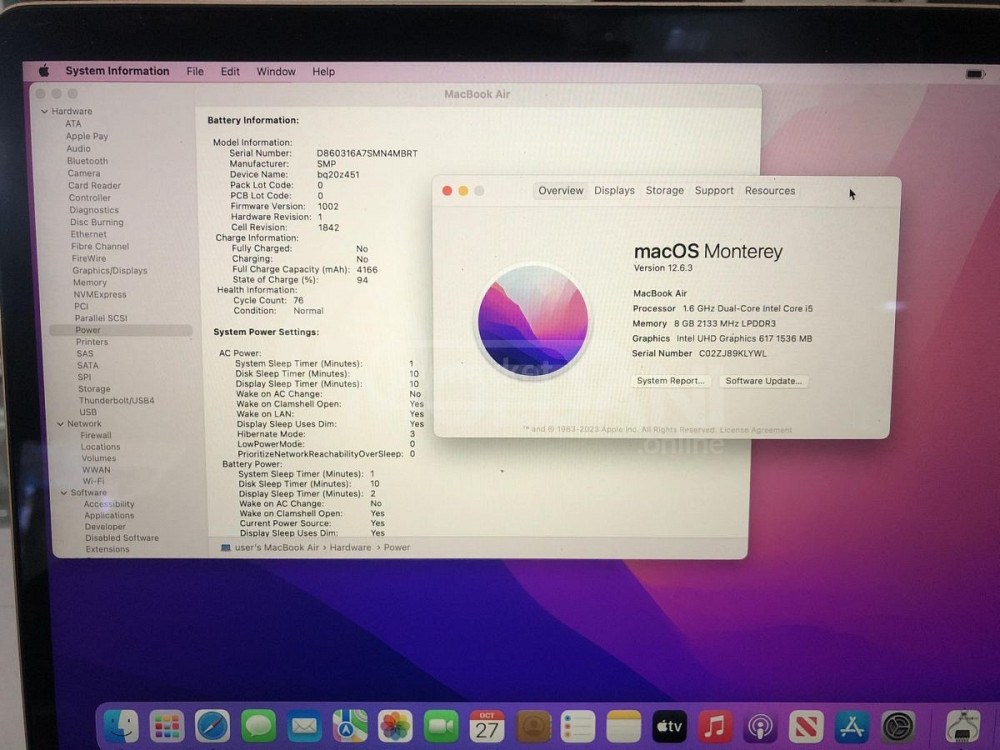 macbook Air 2019 თბილისი - photo 4