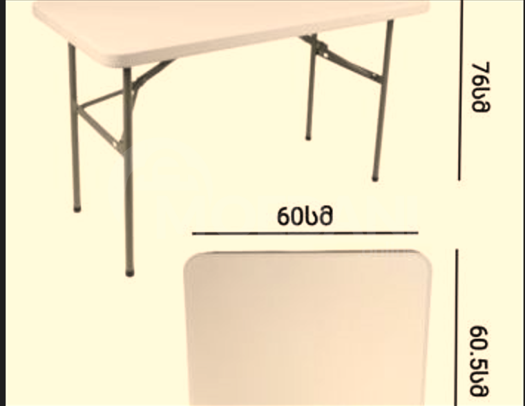 стол (складной) Тбилиси - изображение 6