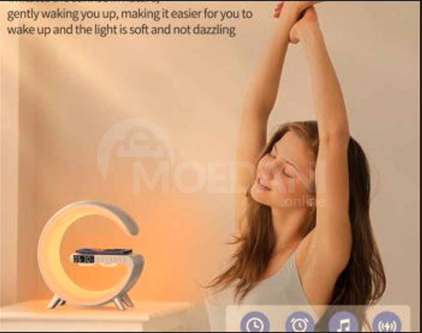 Clock with charger and speaker Tbilisi - photo 4