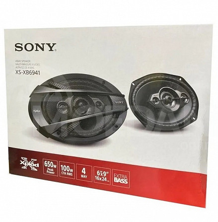Оригинальные автомобильные колонки Sony XS-XB6941. Тбилиси - изображение 2